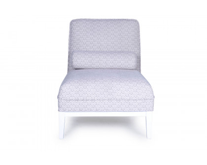 Pasargad™ Firenze Collection Upholster Lounge Chair with Pillow