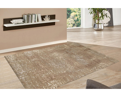 Pasargad - Modern Collection Hand-Knotted Silk and Wool Area Rug 24'' x 36'' (REFLECTION-3 2X3)