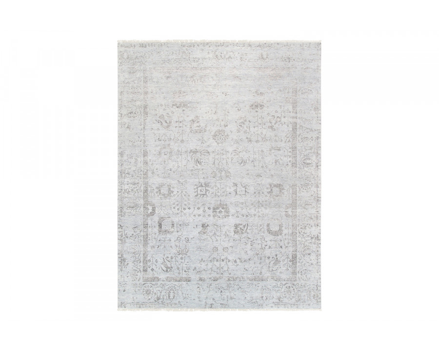 Pasargad - Transitiona Collection Hand-Knotted Silk and Wool Area Rug 108'' x 144'' (VASE-3JBB 9X12)