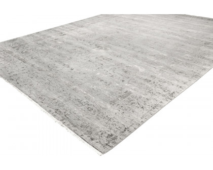 Pasargad - Transitiona Collection Hand-Knotted Silk and Wool Area Rug 108'' x 144'' (VASE-3JBB 9X12)