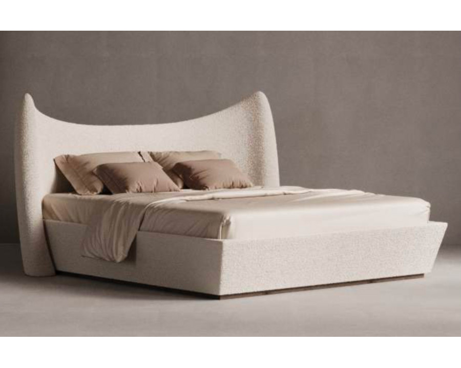 Plyus - Memory Bed in Fabric