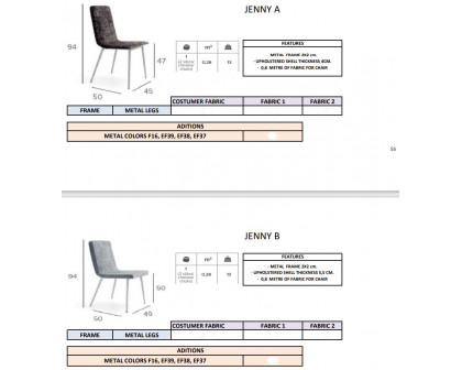 Pure Designs - Zara Dining w/Jenny Chairs Set