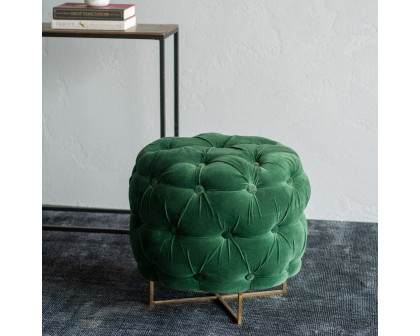 Renwil™ Forrester Stool - Emerald Green