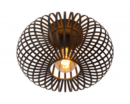 Renwil Ivy Flush Mount Lighting - Black Powder