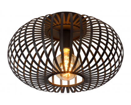 Renwil Ivy Flush Mount Lighting - Black Powder