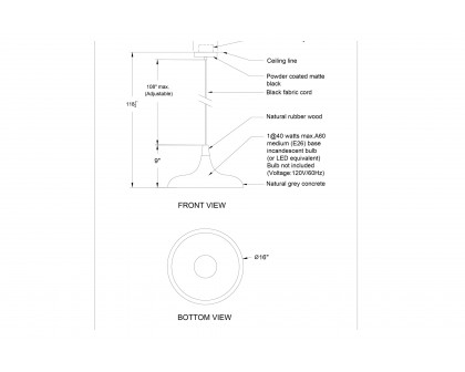 Renwil - Viola-May Pendant Lighting