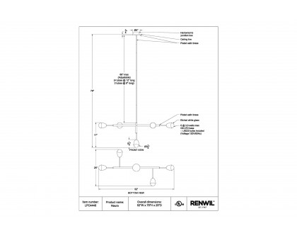 Renwil™ - Naura Pendant Lighting