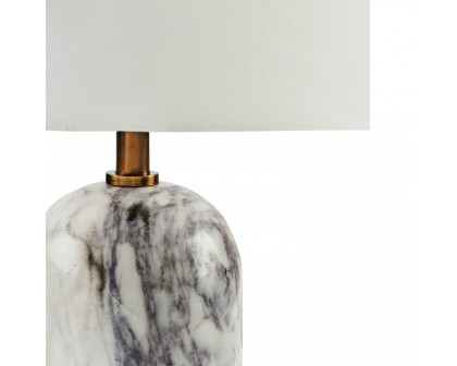 Renwil™ Arla Table Lamp - White Marble