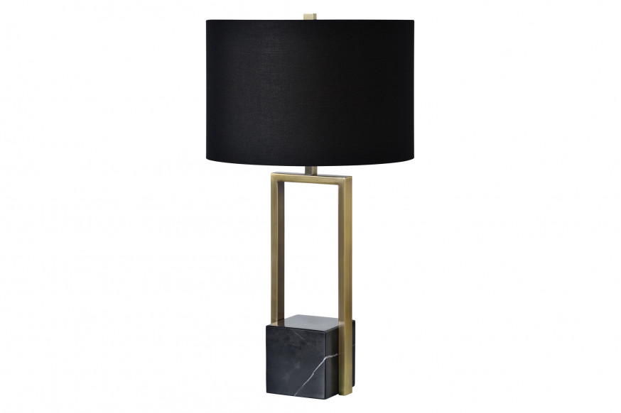 Renwil™ Arla Table Lamp - Black Marble