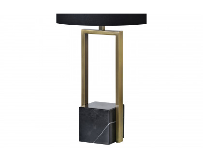 Renwil™ Arla Table Lamp - Black Marble