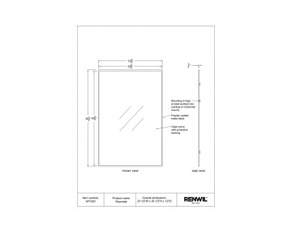 Renwil - Reynolds Wall Mirror