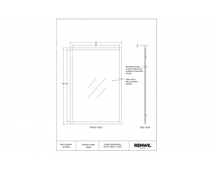 Renwil Asset Wall Mirror