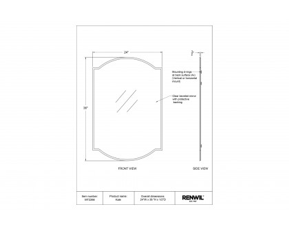 Renwil™ - Kale Wall Mirror