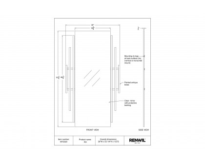 Renwil™ - Abi Wall Mirror