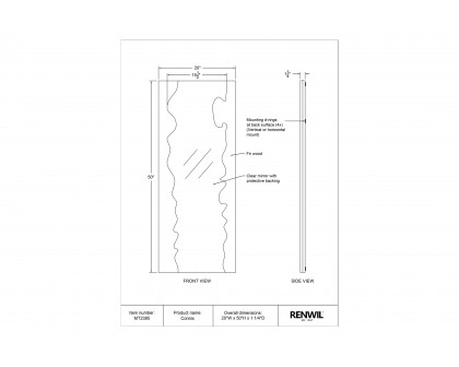 Renwil - Connix Wall Mirror