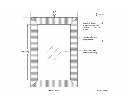 Renwil - Leda Wall Mirror