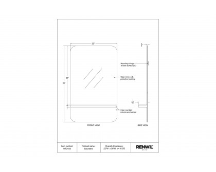 Renwil - Saunders Wall Mirror