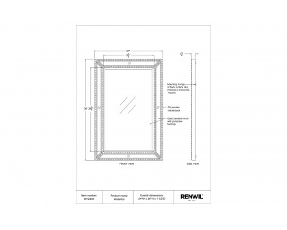 Renwil™ - Waterloo Wall Mirror