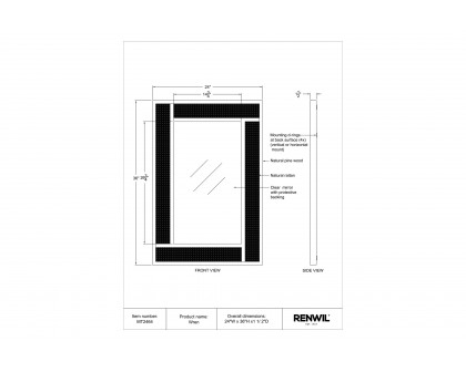 Renwil™ - Wren Wall Mirror