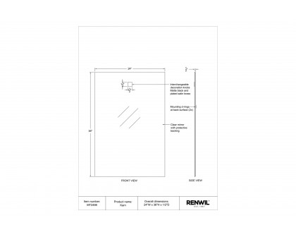 Renwil™ - Karn Wall Mirror