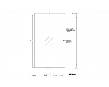 Renwil Keene Wall Mirror