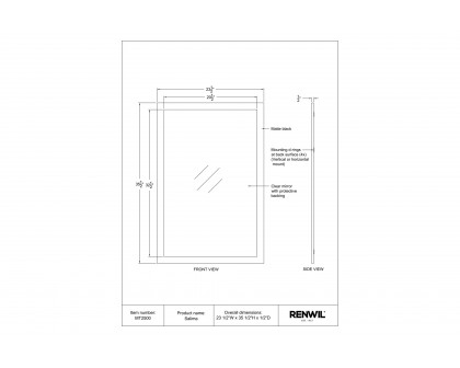 Renwil™ - Salima Wall Mirror