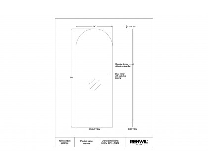 Renwil™ - Gervais Wall Mirror