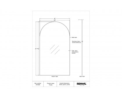 Renwil™ - Farida Wall Mirror