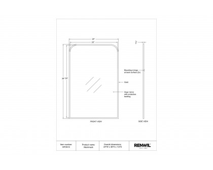 Renwil™ - Merrimack Wall Mirror