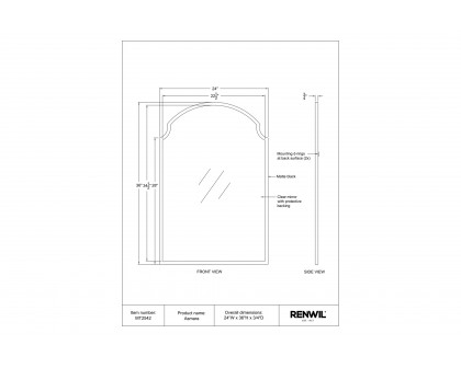 Renwil Asmara Wall Mirror