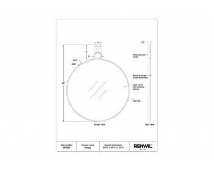 Renwil™ - Kinsley Wall Mirror