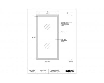 Renwil Cathcart Wall Mirror