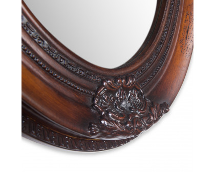 Renwil - Cherry Chelsea Wall Mirror