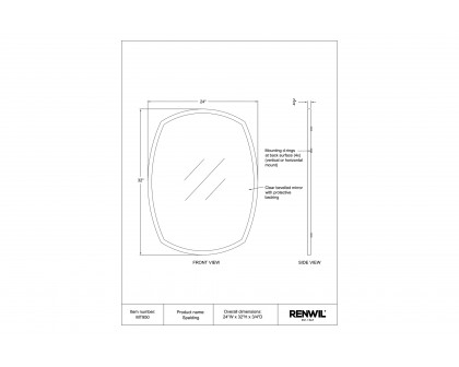 Renwil™ - Spalding Wall Mirror