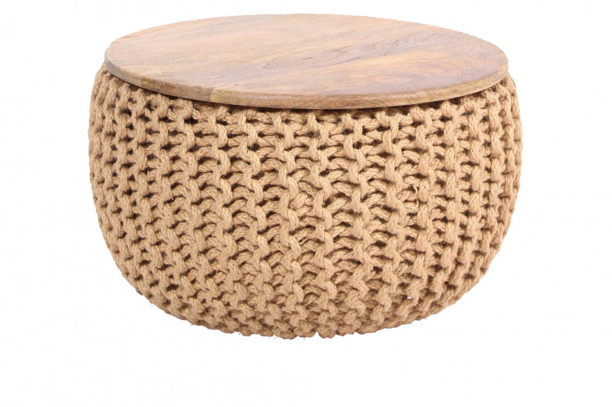 Renwil™ - Swiss Accent Pouf/Table