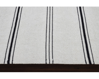 Renwil Allen 10002 Rug - Ivory/Black, 16" X 16"