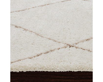 Renwil Allen 10002 Rug - Off-White/Champagne, 9,1" X 13,1"