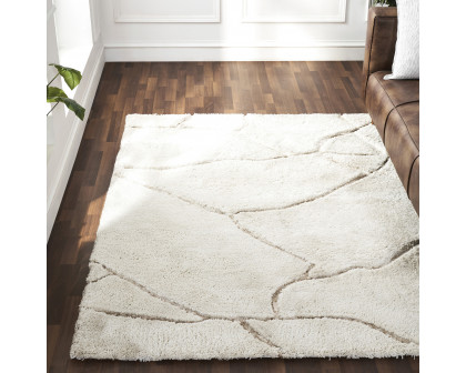 Renwil Allen 10036 Rug - Off White/Taupe, 16" X 16"