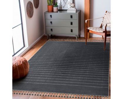 Renwil™ Ambrose 10418 Runner Rug - Navy/Gray, 2,6" X 10"