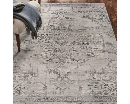 Renwil Ariella 18390 Rug - Gray/Blue, 9,1" X 13,1"