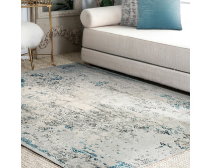 Renwil Ariella 18612 Rug - Blue/Gray, 9,1" X 13,1"