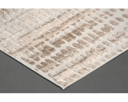 Renwil™ Ariella 20035 Rug - Cream/Brown, 9,1" X 13,1"