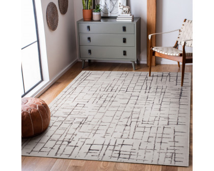 Renwil™ Ariella 20079 Runner Rug - Gray/Blue, 2,7" X 10"