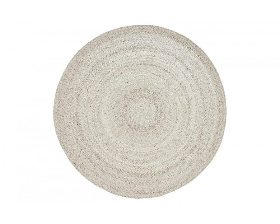 Renwil Cercola Rug - Ivory/Sand, 4,11" DIA