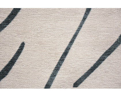 Renwil™ Fallon 10212 Rug - Ivory/Charcoal Blue, 5,3" X 7,3"