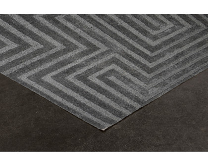 Renwil Graceland Rug - Dark Gray, 5" X 8"