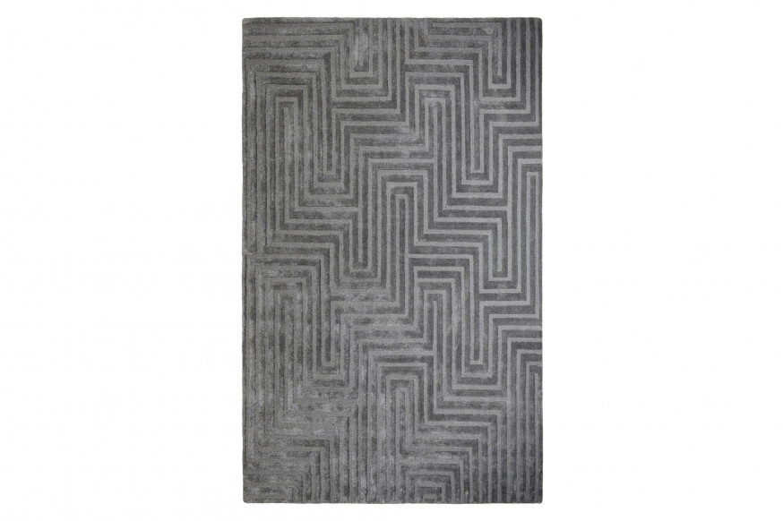 Renwil™ Graceland Rug - Dark Gray, 8" X 10"