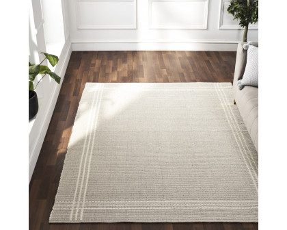 Renwil™ Lindley Rug - Oatmeal, 10" X 13"