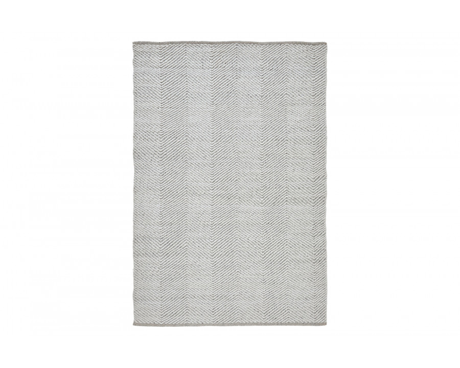 Renwil Malur Rug - Ivory/Silver, 16" X 16"