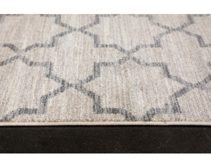 Renwil™ Monastery 75519 Rug - Beige/Gray, 5,2" X 7,2"